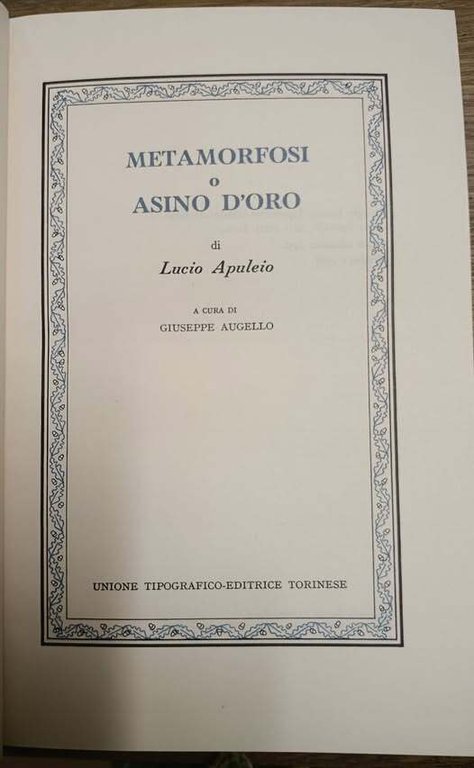 Opere. Metamorfosi o asino d'oro (Vol. 1) | Immagine Gallery 2