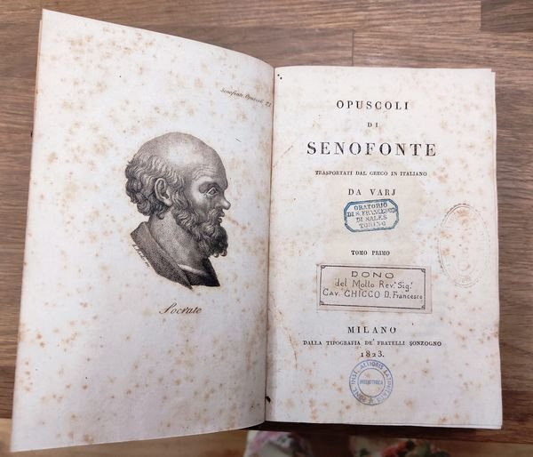 Opuscoli di Senofonte trasportati dal greco in italiano da varj. …