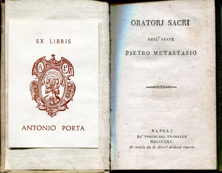 Oratorj sacri dell'abate Pietro Metastasio | Immagine Gallery 2