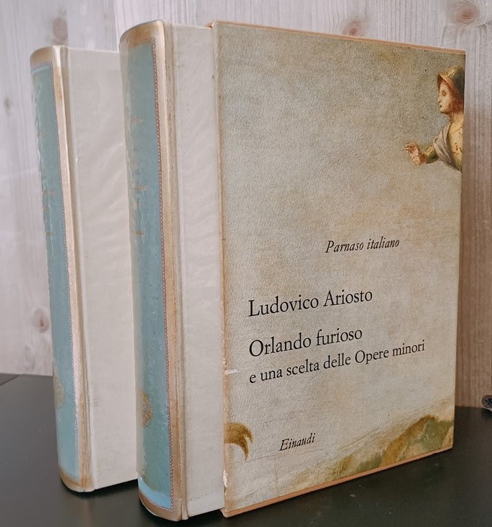 Orlando furioso, le Satire, i cinque canti, e una scelta delle altre opere minori.  A cura di Carlo Muscetta e Luca Lamberti. Volume1 e 2.