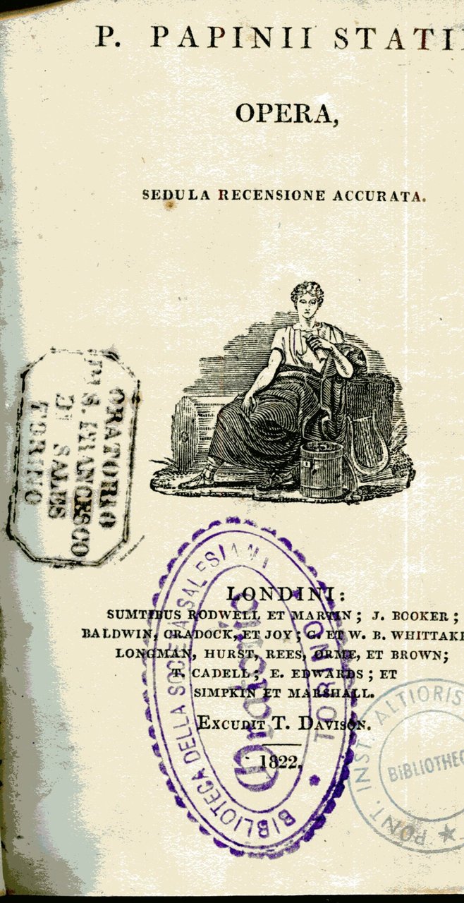 P. Papinii Statii Opera, sedula recensione accurat