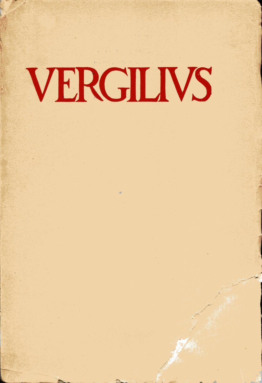 P. Vergili Maronis Bucolica, Georgica, Aeneis hanc editionem quam Mantua …