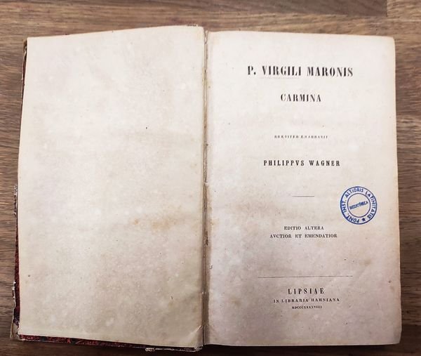 P. Virgili Maronis Carmina, breviter enarravit Philippus Wagner | Immagine Gallery 2