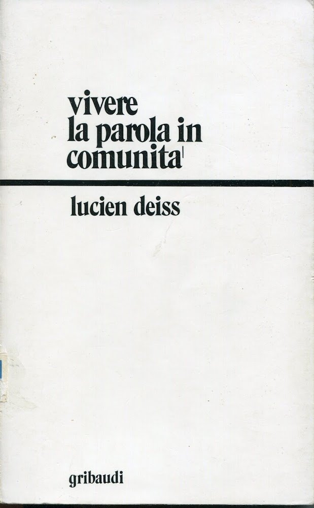 Parola e comunità