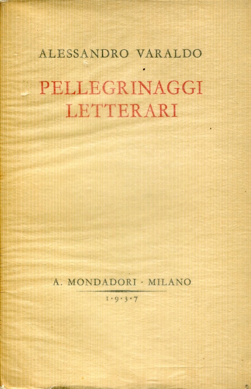 Pellegrinaggi letterari