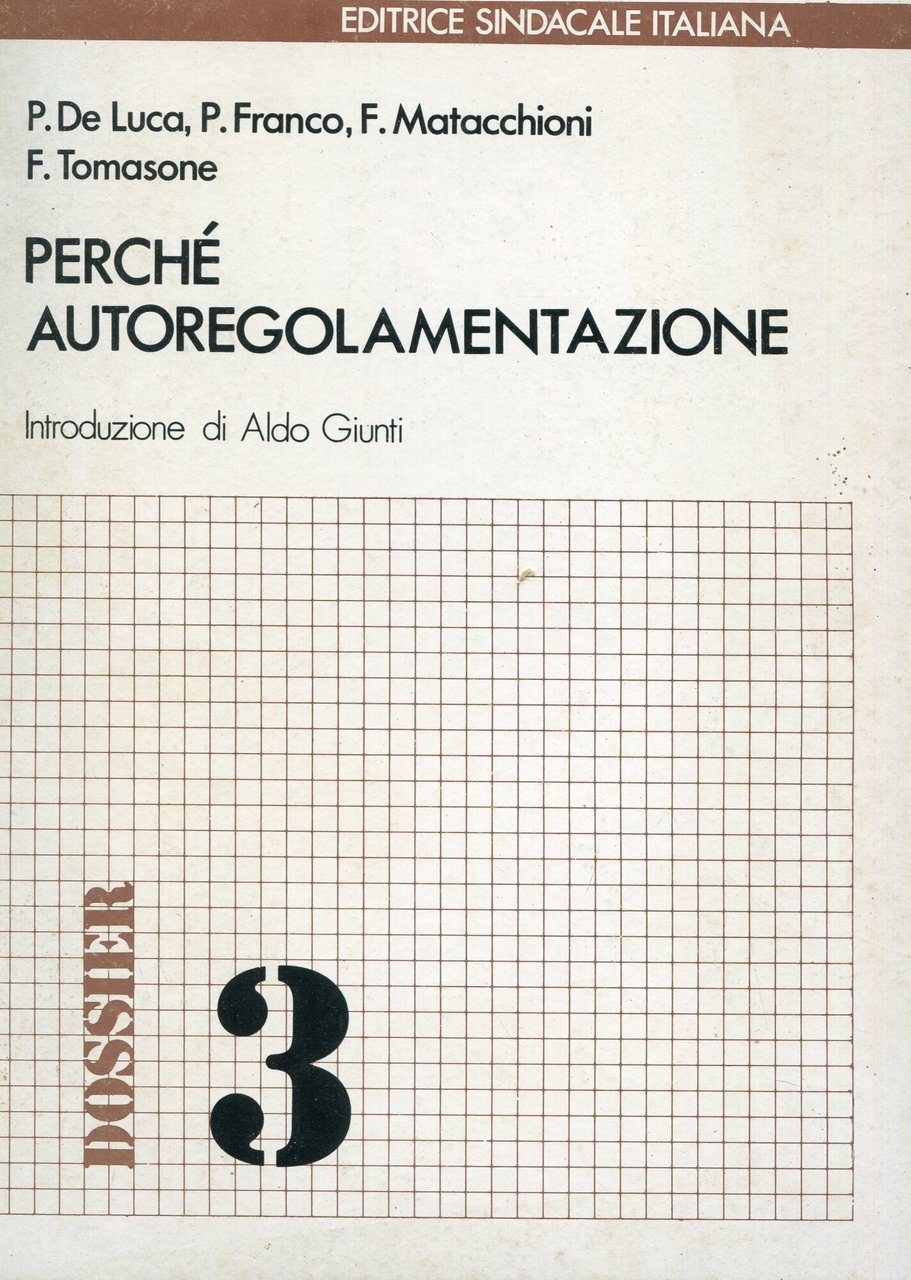 Perche autoregolamentazione