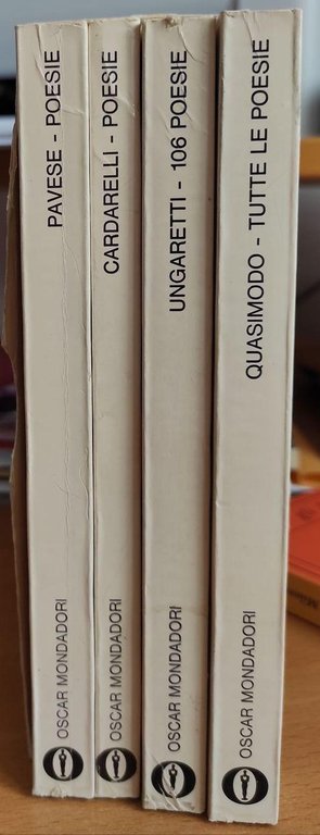 Poesie 4 volumi
