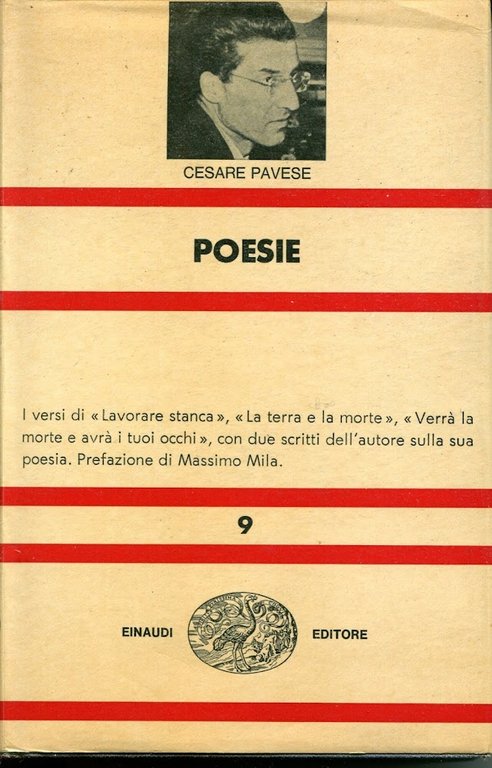 Poesie : Lavorare stanca, Verrà la morte e avrà i tuoi occhi, prefazione di Massimo Mila