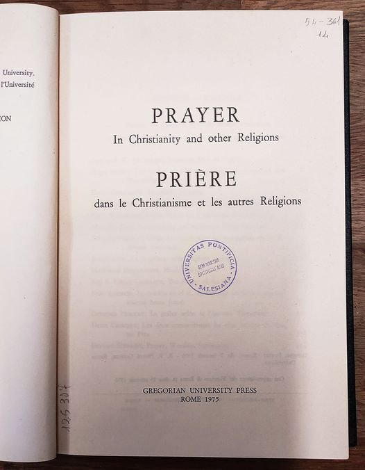 Prayer in Christianity and other Religion - Prière dans le … | Immagine Gallery 2