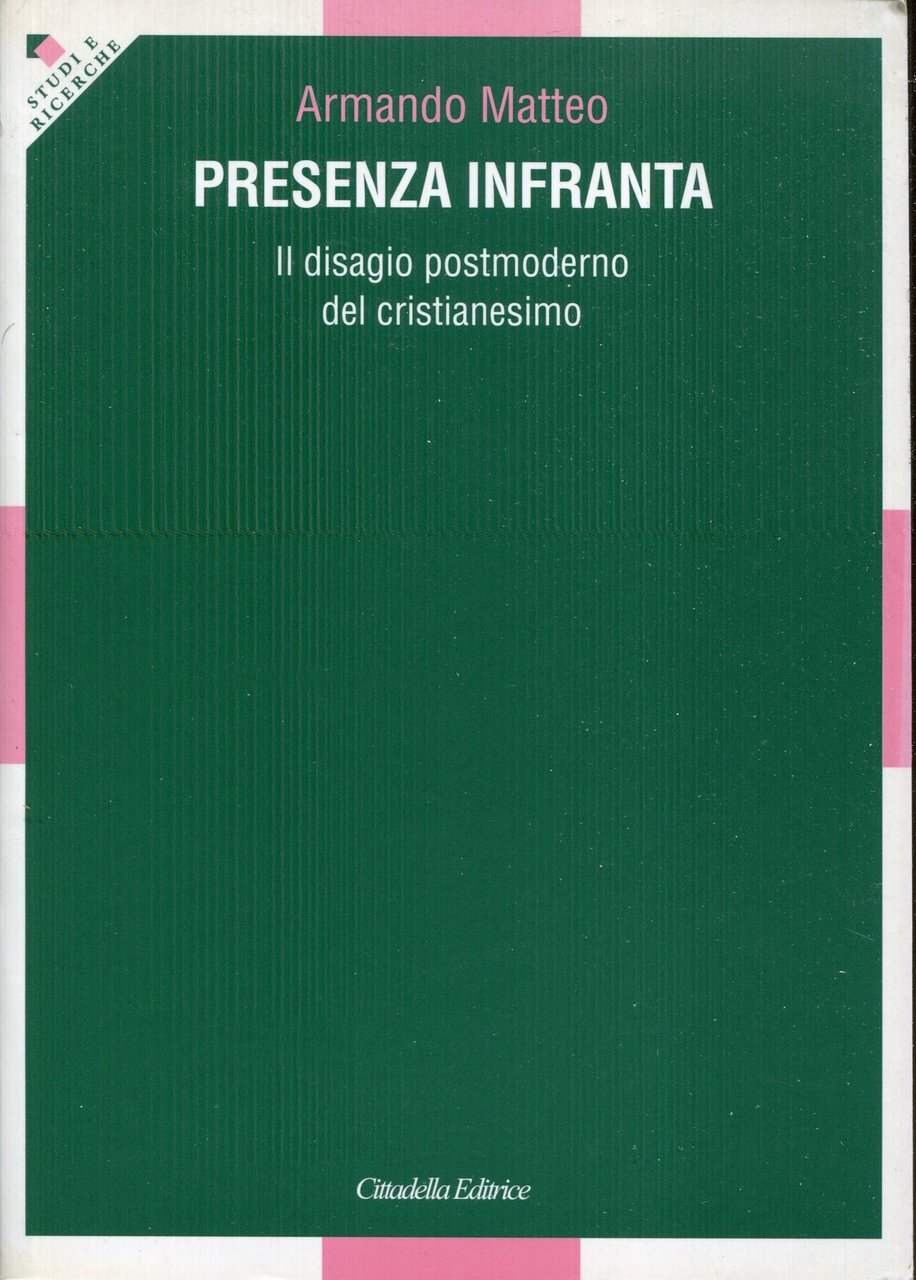 Presenza infranta : il disagio postmoderno del cristianesimo | Immagine principale