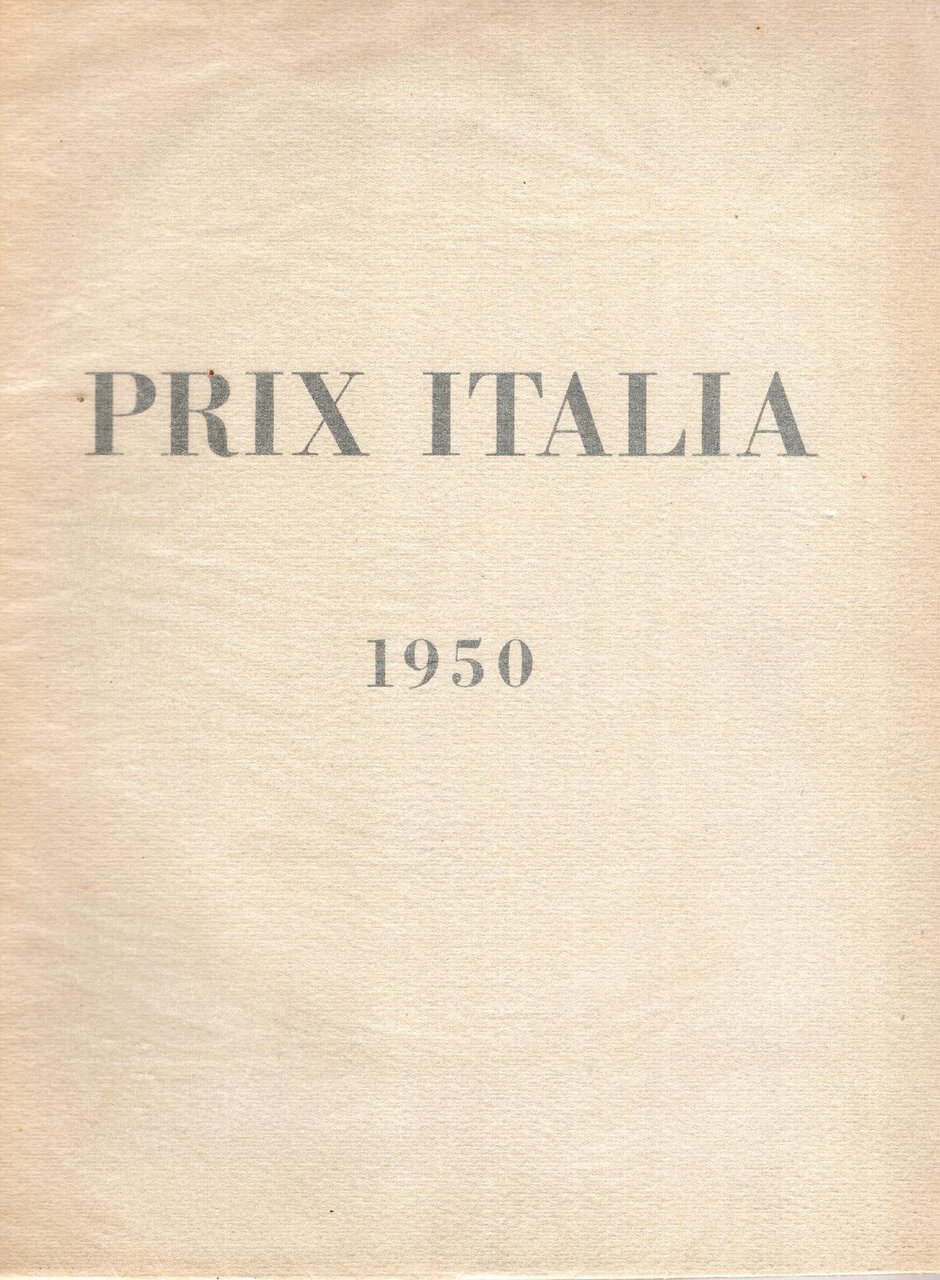 Prix Italia 1950