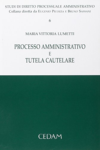 Processo amministrativo e tutela cautelare