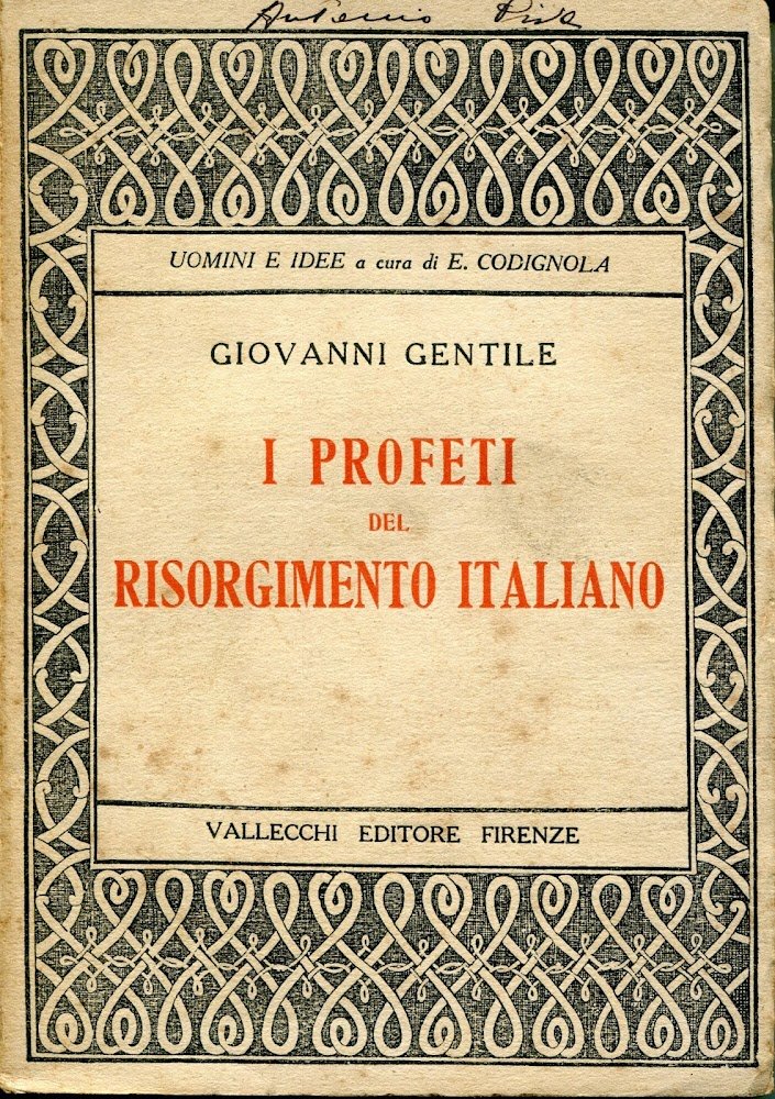 Profeti del risorgimento italiano | Immagine principale