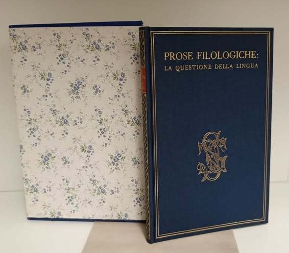 Prose filologiche : la questione della lingua. Riproduzione in facsimile … | Immagine principale