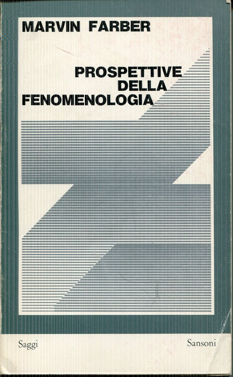 Prospettive della fenomenologia : bilancio del pensiero di Husserl