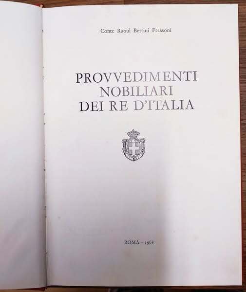 Provvedimenti nobiliari dei re d'Italia | Immagine Gallery 2
