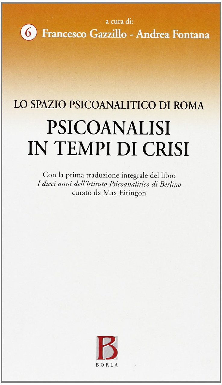 Psicoanalisi in tempi di crisi