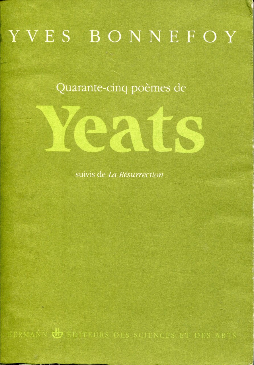 Quarante-cinq poèmes de W. B. Yeats | Immagine principale