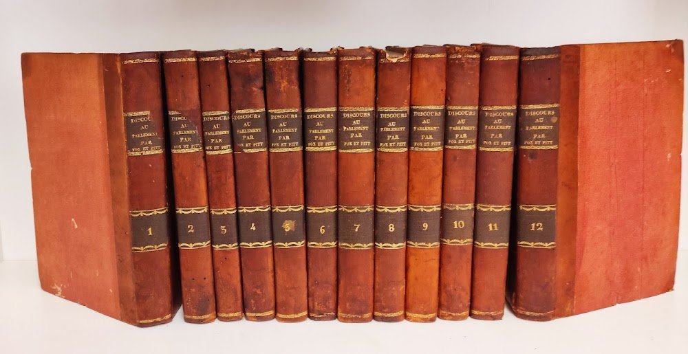 Recueil de discours prononces au Parlement d'Angleterre, par J.-C. Fox … | Immagine principale