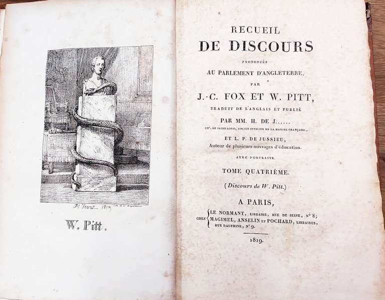 Recueil de discours prononces au Parlement d'Angleterre, par J.-C. Fox … | Immagine Gallery 3