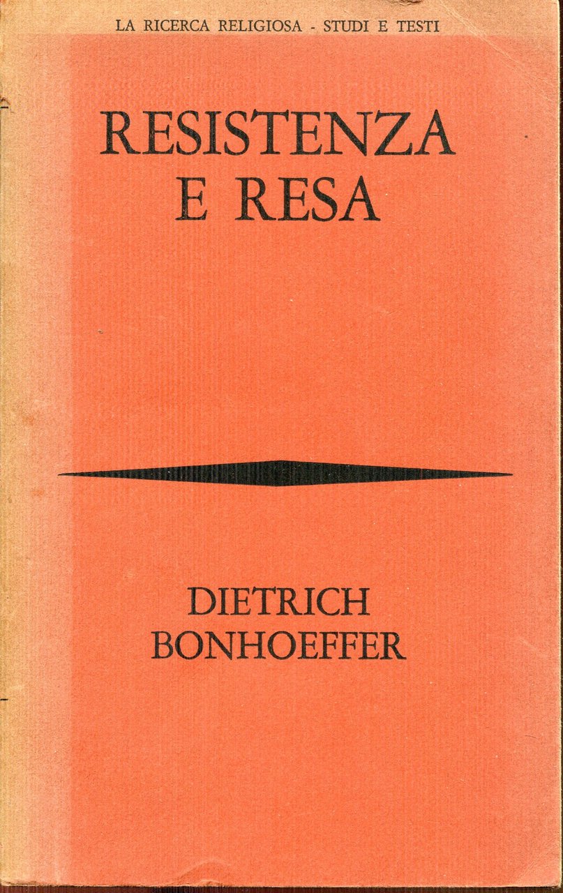 Resistenza e resa : lettere e appunti dal carcere, introduzione … | Immagine principale