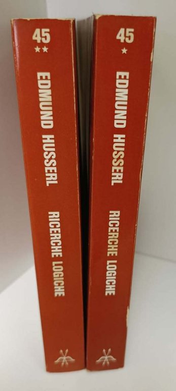 Ricerche logiche, 2 volumi. 1: Prolegomeni a una logica pura, …