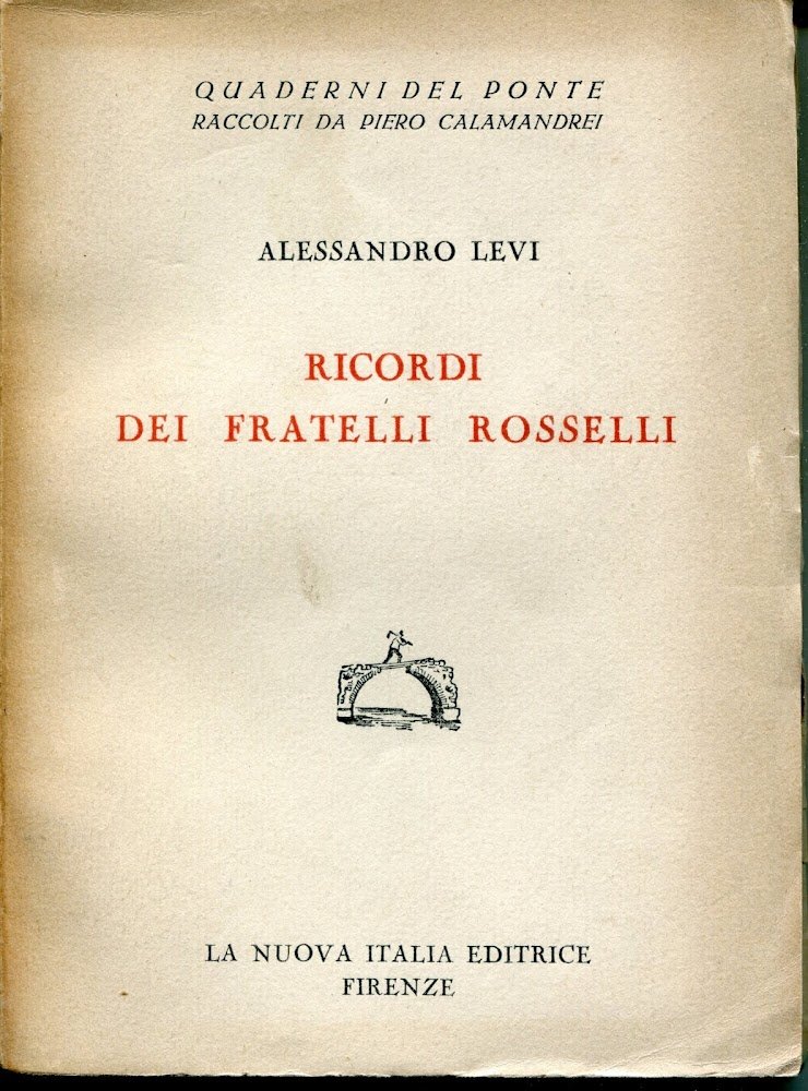 Ricordi dei fratelli Rosselli