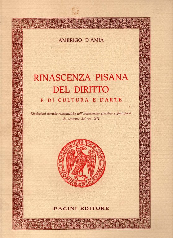 Rinascenza Pisana del diritto e di cultura e d'arte | Immagine Gallery 2