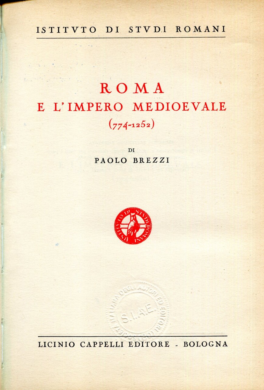Roma e l'impero medioevale (774-1252) | Immagine principale