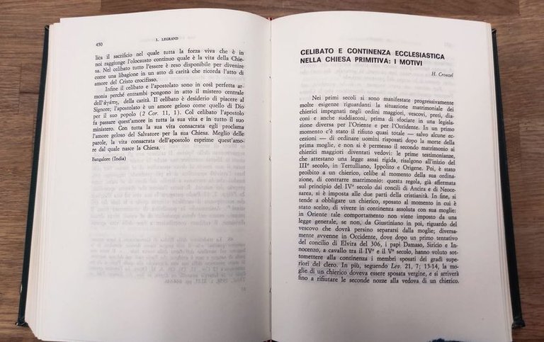 Sacerdozio e celibato : studi storici e teologici