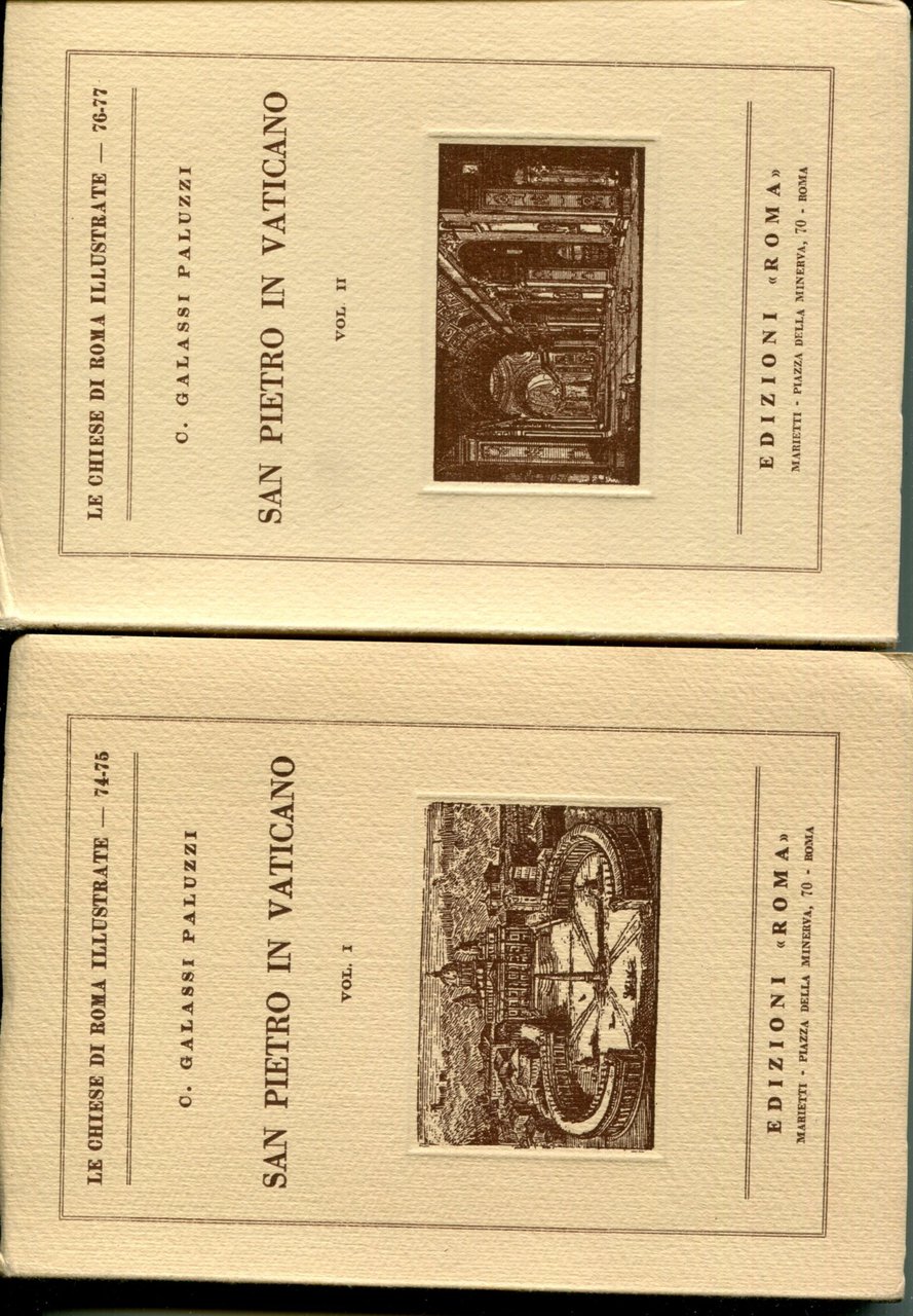 San Pietro in Vaticano. Volume 1: Le chiese di Roma … | Immagine principale