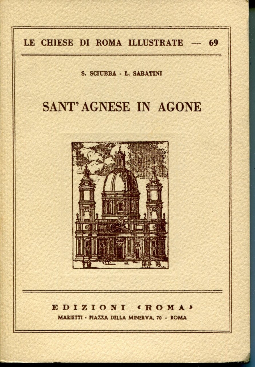Sant'Agnese in Agone. Le chiese di Roma illustrate ; 69 | Immagine principale