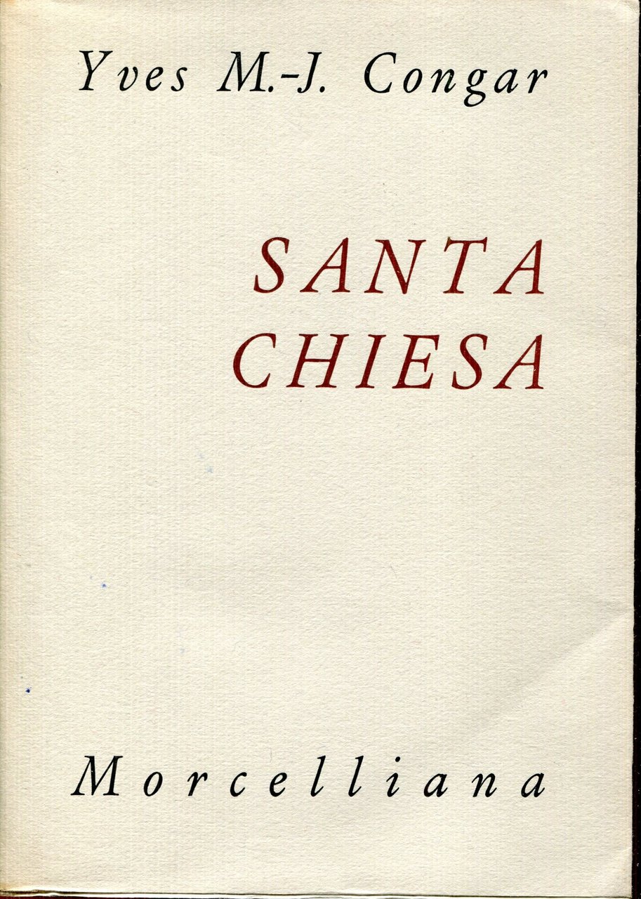 Santa Chiesa : saggi ecclesiologici | Immagine principale