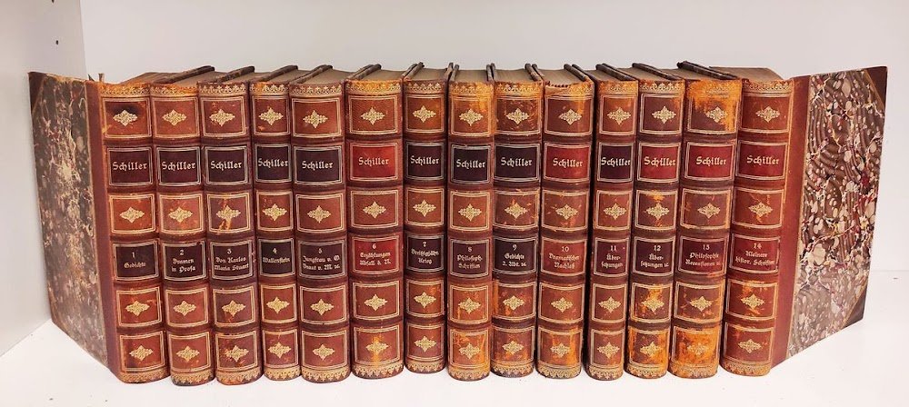 Schillers Werke in 14 Bänden. Herausgegeben von Ludwig Bellermann. Kritisch …