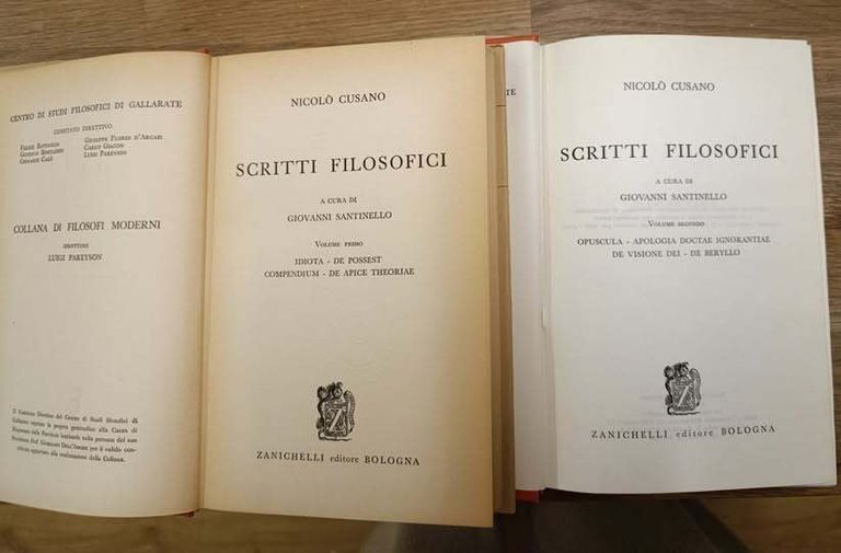 Scritti filosofici, 2 Volumi. 1: Idiota ; De possest ; … | Immagine Gallery 3