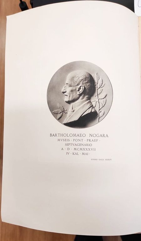 Scritti in onore di Bartolomeo Nogara : raccolti in occasione …
