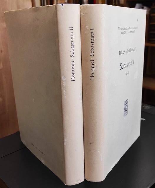 Sebasmata. Studien zur antiken Religionsgeschichte und zum frühen Christentum. 2 …