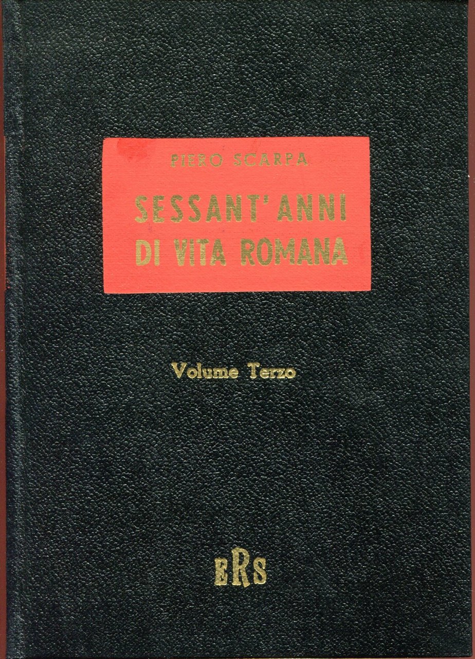 Sessant'anni di vita romana voll. I-III. Aspetti, figure e avvenimenti … | Immagine principale