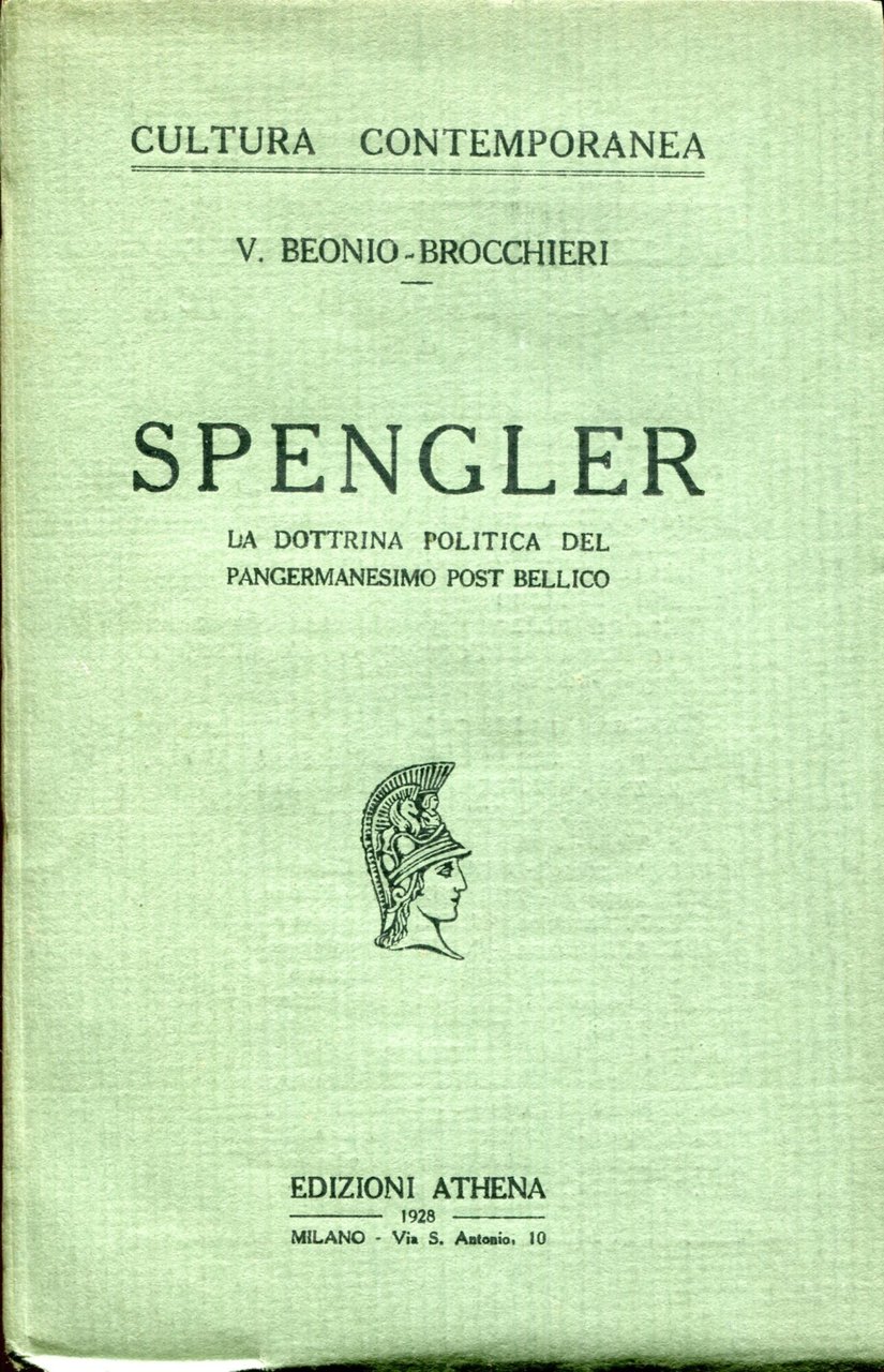 Spengler : la dottrina politica del pangermanesimo post bellico | Immagine principale