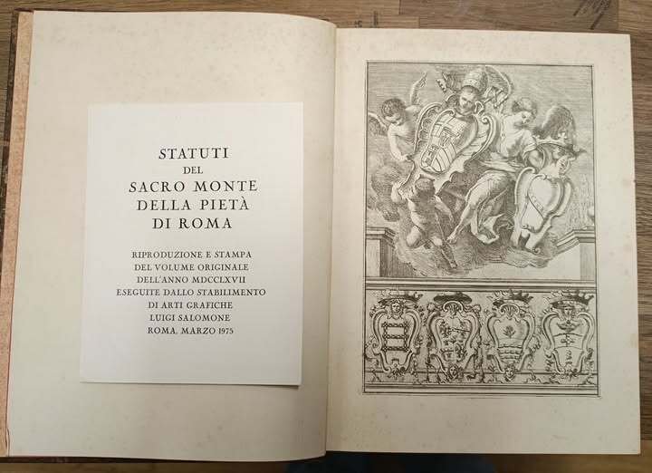 Statuti del Sacro Monte della Pietà di Roma rinnovati nell'anno … | Immagine Gallery 2