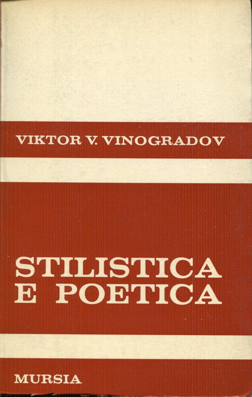 Stilistica e poetica