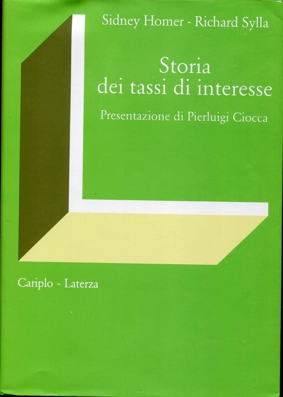 Storia dei tassi di interesse