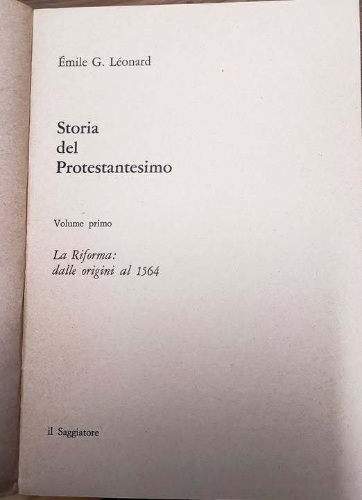 Storia del protestantesimo. 1: La Riforma: dalle origini al 1564 … | Immagine Gallery 3