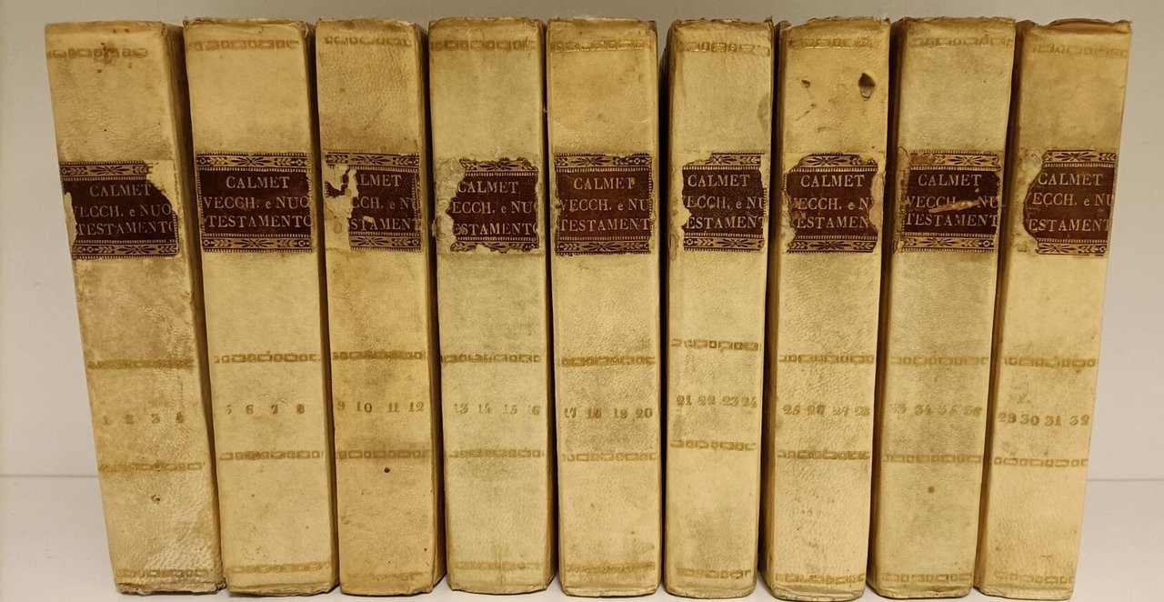 Storia dell'Antico e Nuovo Testamento del padre d. Agostino Calmet. …