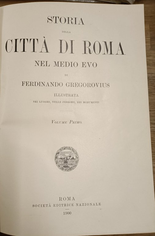 Storia della città di Roma nel Medio Evo. Illustrata nei … | Immagine Gallery 2