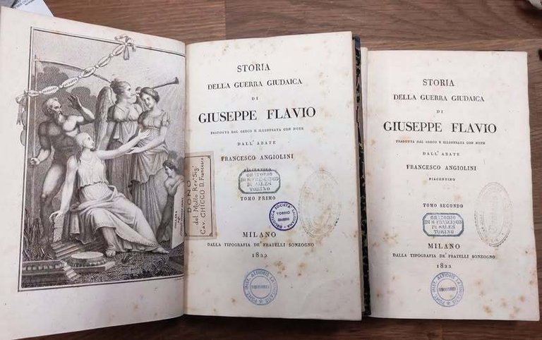 Storia della guerra giudaica di Giuseppe Flavio tradotta dal greco …