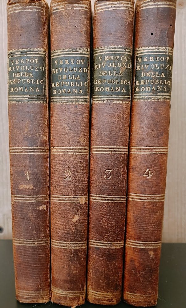 Storia delle rivoluzioni accadute nel governo della Repubblica Romana dell'abate … | Immagine principale