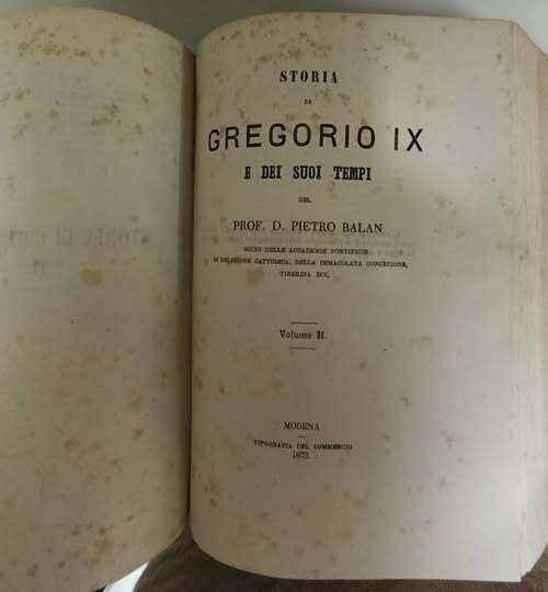 Storia di Gregorio IX e dei suoi tempi. 3 volumi … | Immagine Gallery 3