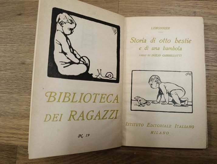 Storia di otto bestie e di una bambola. Fregi di …