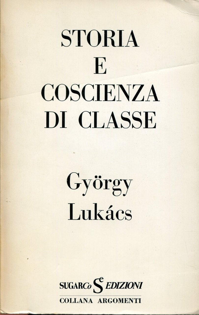 Storia e coscienza di classe